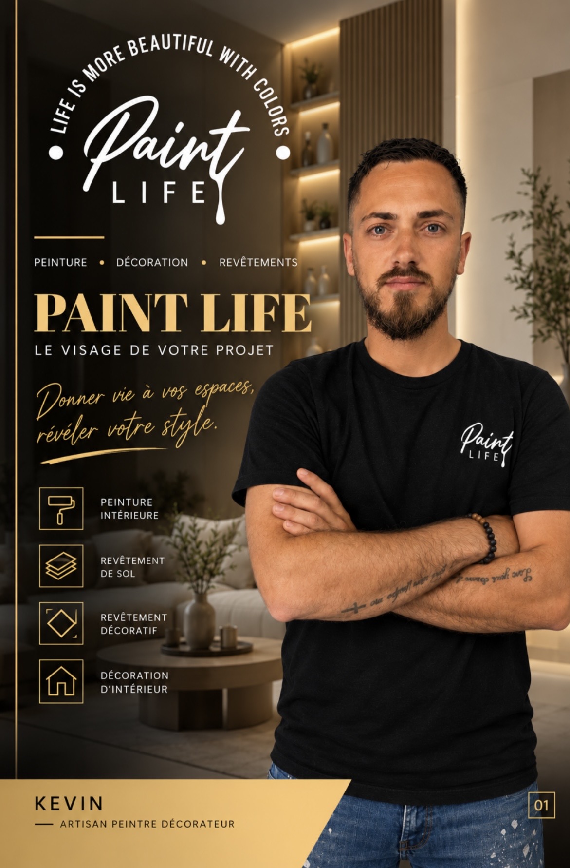 Présentation de PAINT LIFE et de son fondateur